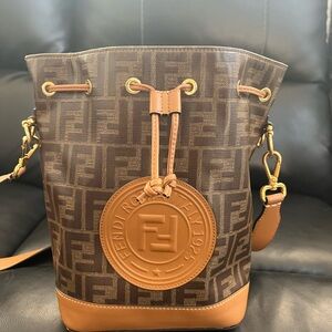 Fendi crossbody bucket bag. In like new condition